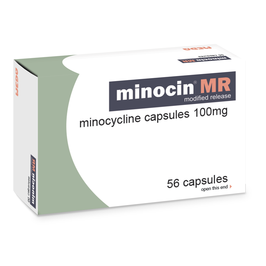 Buy Minocin Online 100 mg Acne Capsules