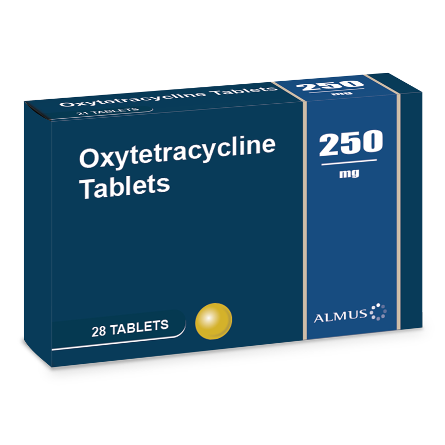 Buy Oxytetracycline UK Online Acne Tablets BNF NHS 250mg 500mg Rosacea Chlamydia