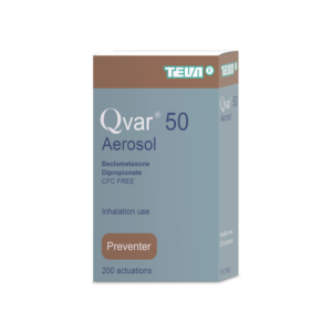 Qvar Inhaler Beclomethasone 100 50