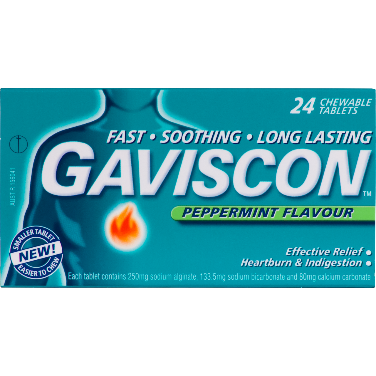 Gaviscon Peppermint Flavour Tablets Image