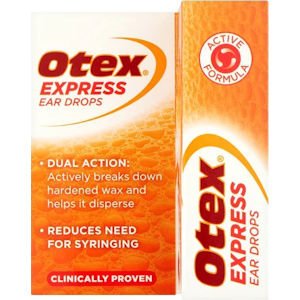 Buy Otex Express Ear Drops OnlineUK Next Day Delivery 10ml Ingredients