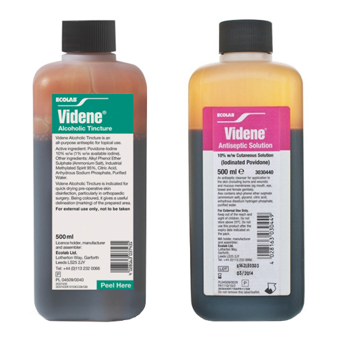 Buy Videne Antiseptic Solution 500ml Online UK Next Day Delivery 10
