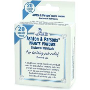 Ashton & Parsons Infant Teething Powders - 20 Sachets