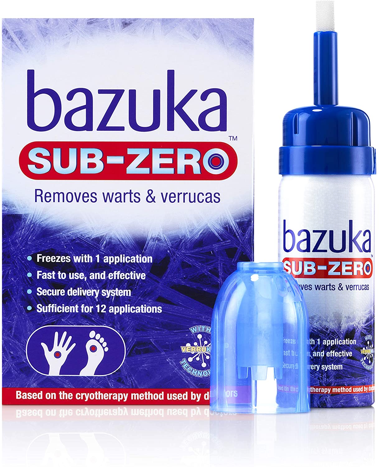 Buy Bazuka Sub Zero Online UK Next Day Delivery Instruction Leaflet