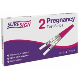 Suresign Pregnancy Test Strips - 2 Test Strips