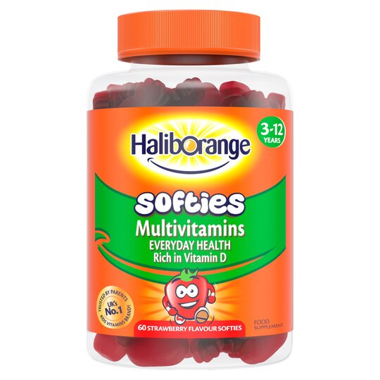 Buy Haliborange Kids Multivitamins Softies Strawberry Online UK Next Day Delivery