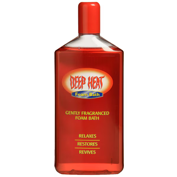 Deep Heat Gently Fragranced Foam Bath 350ml