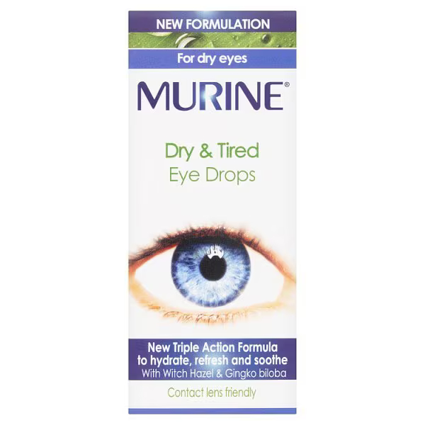 Murine Dry & Tired Eye Drops - 15ml