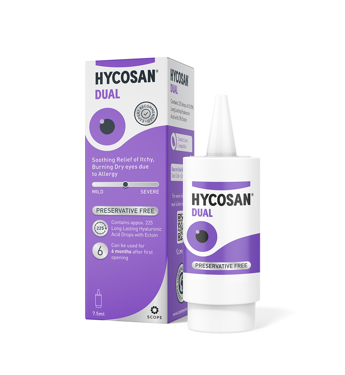 Hycosan Dual Eye Drops - 7.5ml