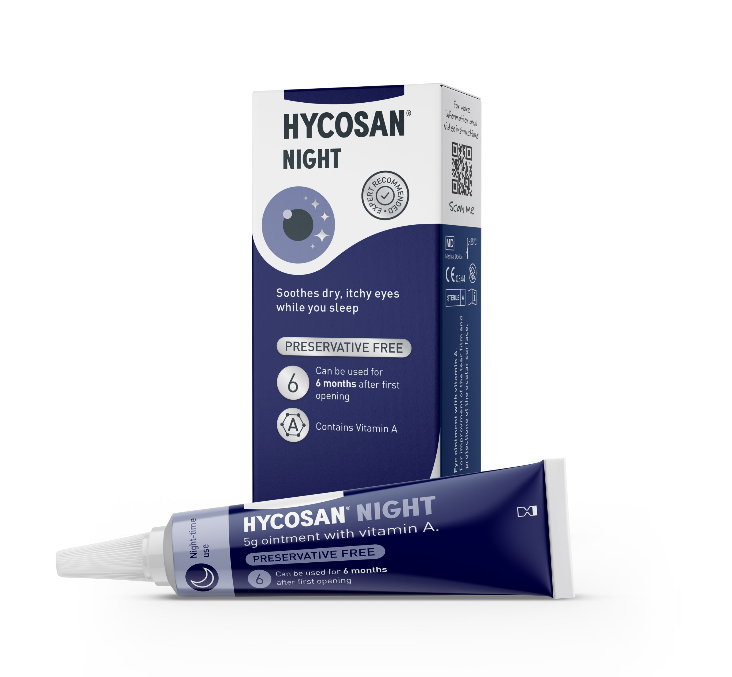 Hycosan Night Eye Ointment - 5g