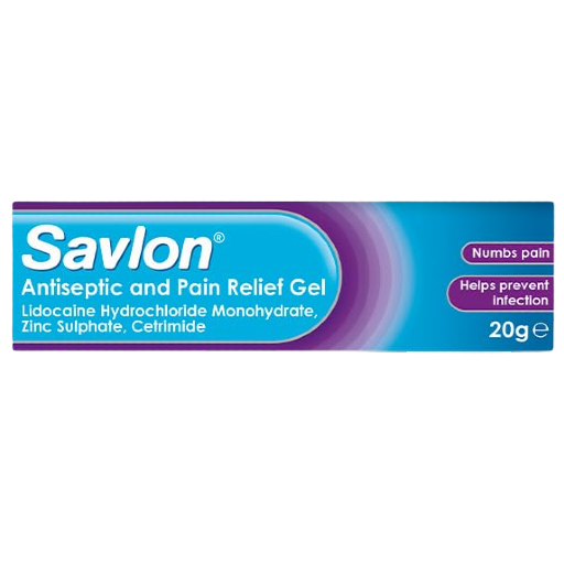 Savlon Antiseptic and Pain Relief Gel - 20g