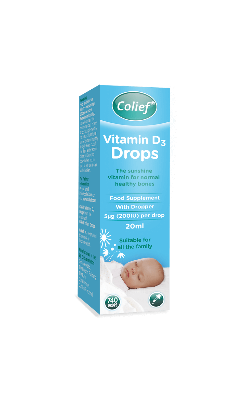Colief Vitamin D Drops - 20ml