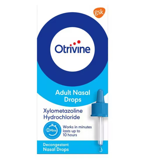 Otrivine Adult Nasal Drops - 10ml
