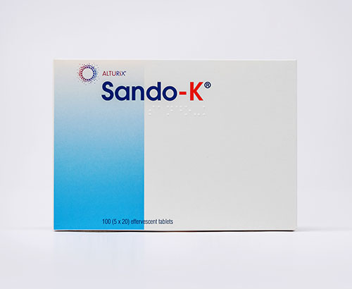 Sando-K Effervescent Tablets - 100 Tablets