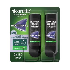 Nicorette QuickMist Freshmint 1mg Mouthspray - Duo Pack