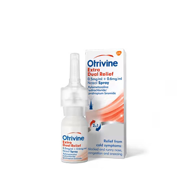 Otrivine Extra Dual Relief Nasal Mist - 10ml - Image 2