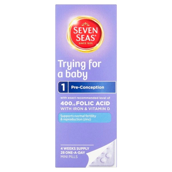Seven Seas Trying For A Baby Vitamins - 28 Tablets - Image 2