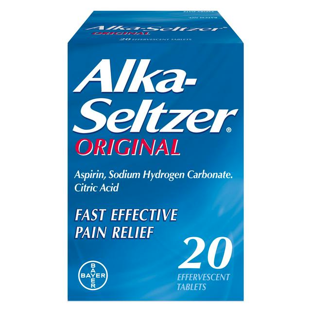 Alka-Seltzer Original - 20 Tablets