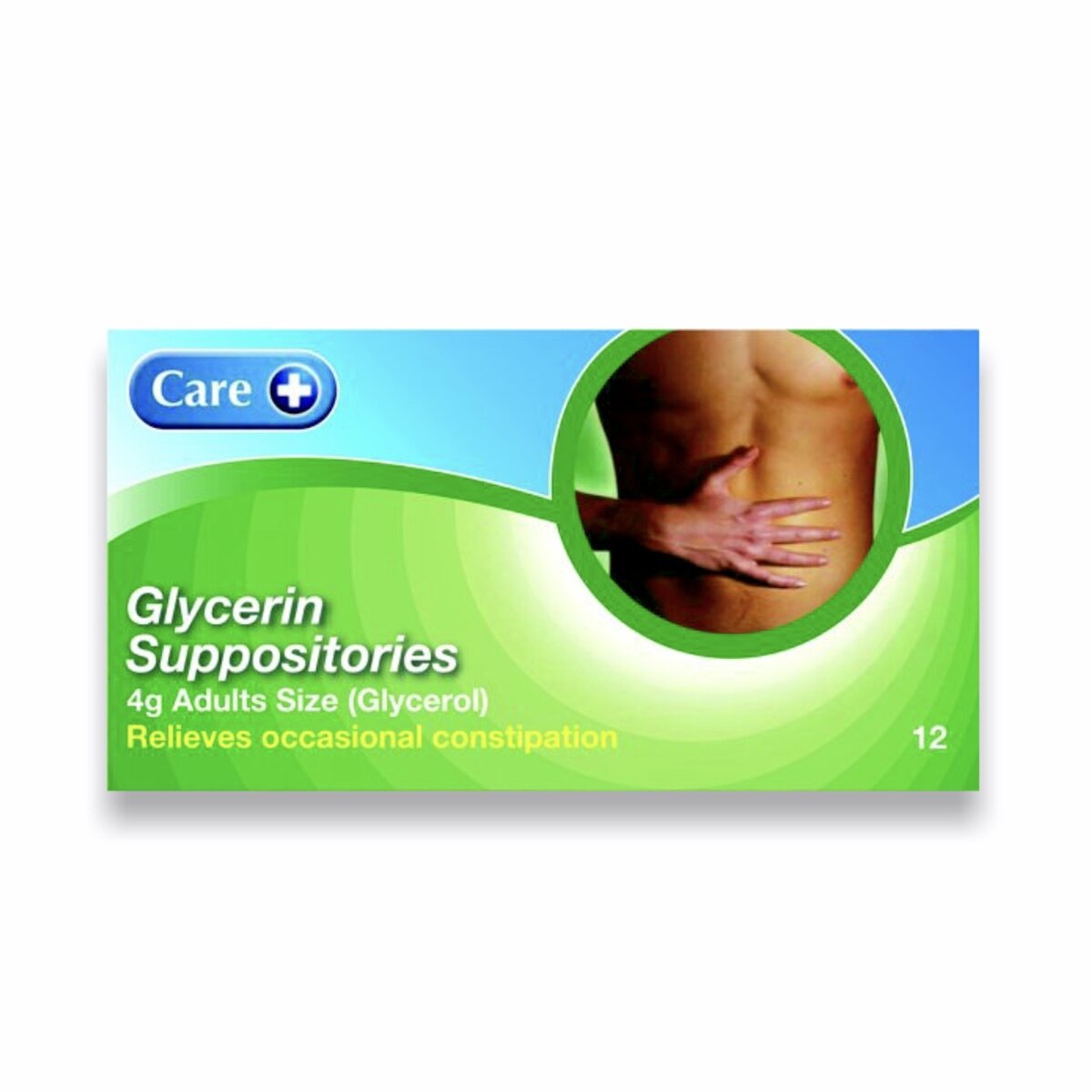 Glycerol (Glycerin) Suppositories - 12 Pack