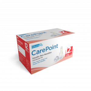 GlucoRx CarePoint Pen Needles 29G 12mm (100)