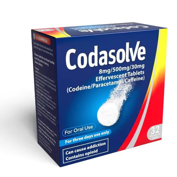 Codasolve Effervescent Tablets - 32 Tablets
