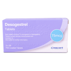 Desogestrel 75mcg Mini-Pill (84 Tablets)
