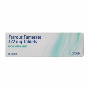 Ferrous Fumarate 322mg - 28 Tablets