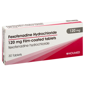 Fexofenadine Hydrochloride Antihistamine - 30 Tablets