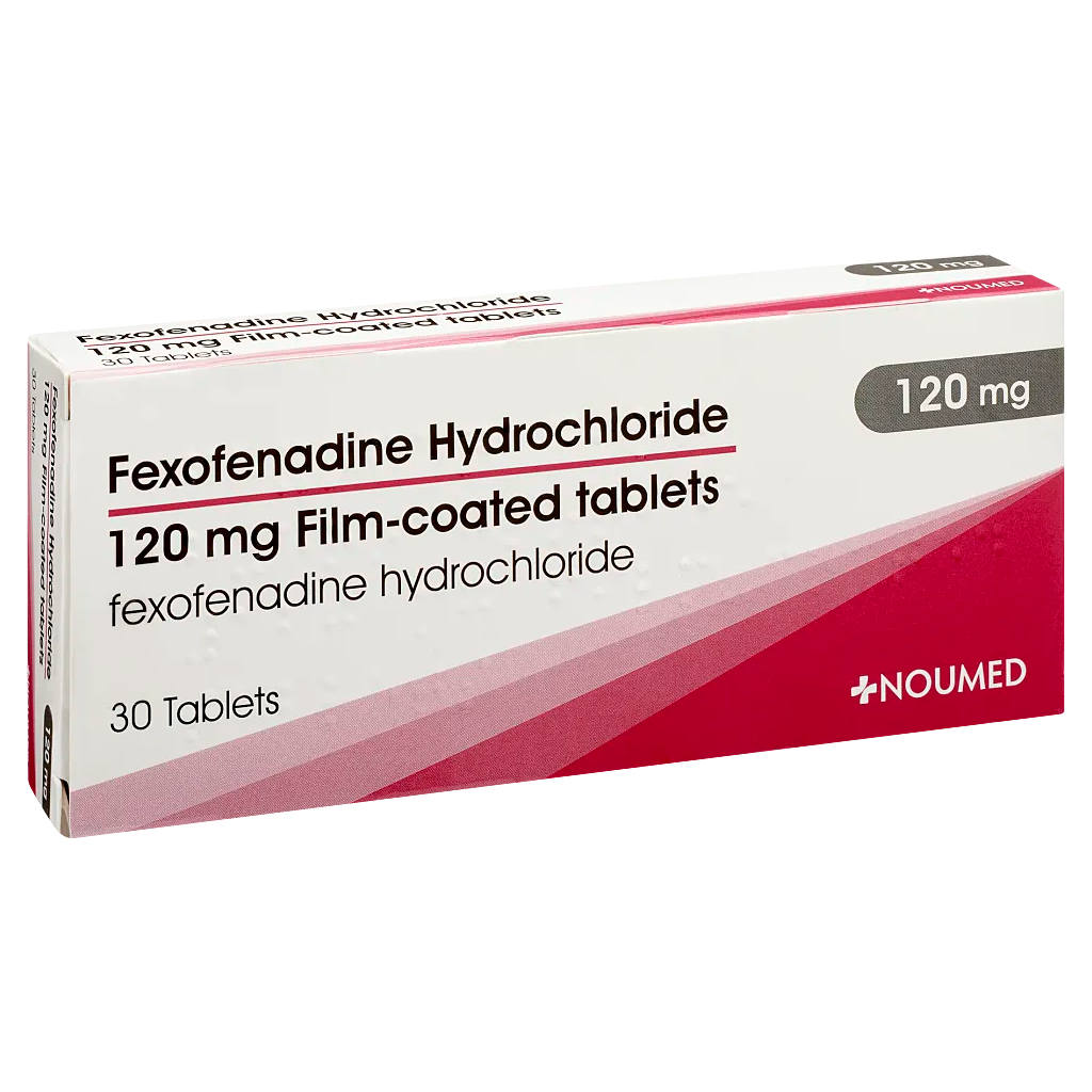 Fexofenadine Hydrochloride Antihistamine - 30 Tablets