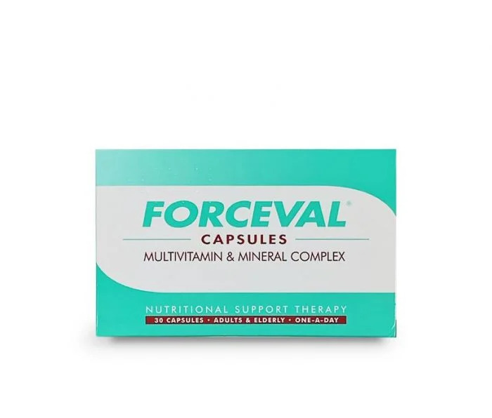 Forceval Multivitamin & Mineral Complex Capsules - 30 Capsules
