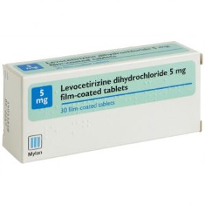 Levocetirizine 5mg - 30 Tablets