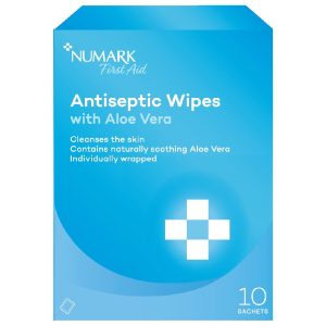 Numark Antiseptic Wipes -10 Sachets