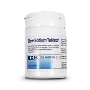 Slow Sodium 600mg - 100 Tablets