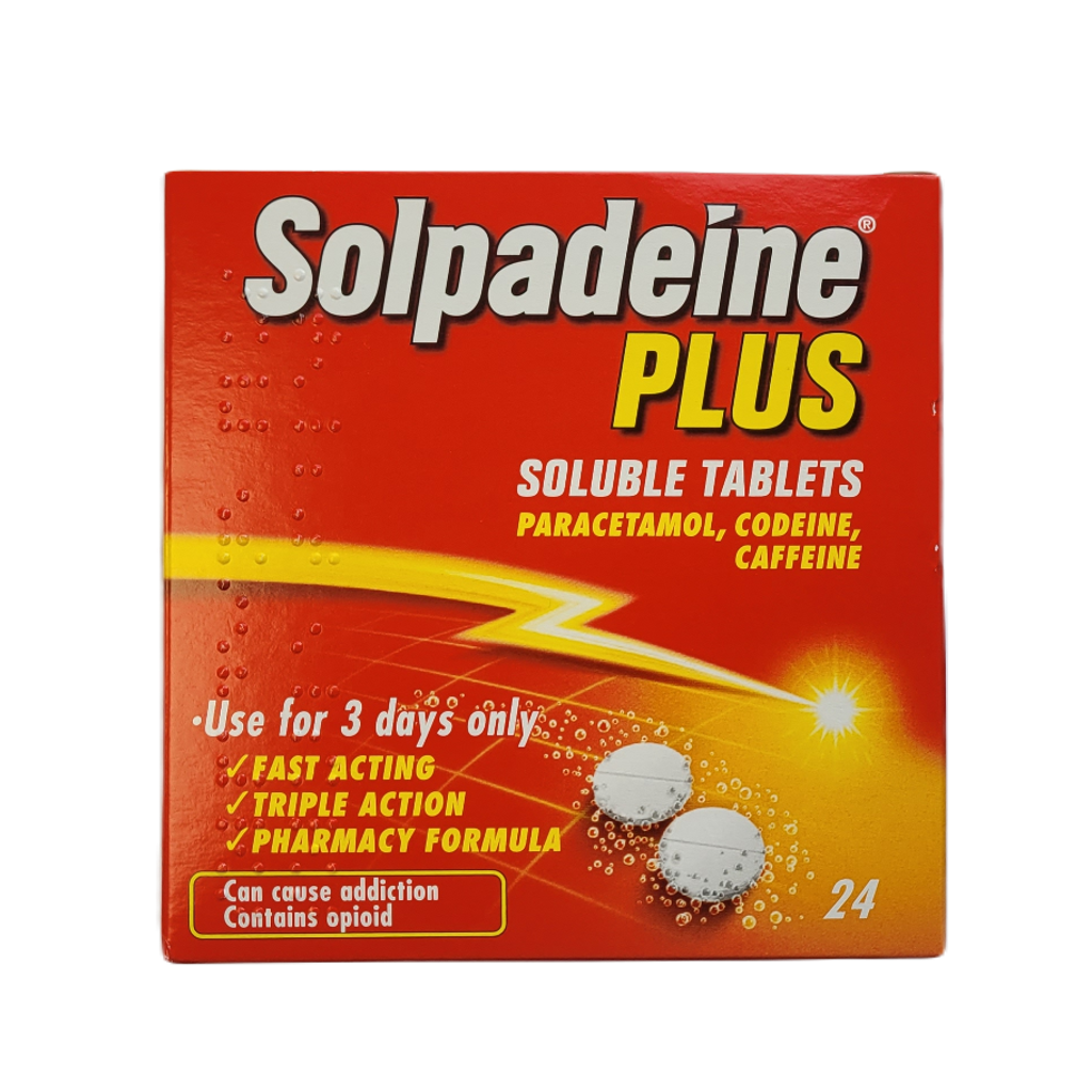 Solpadeine Plus Soluble Tablets - 24 Tablets