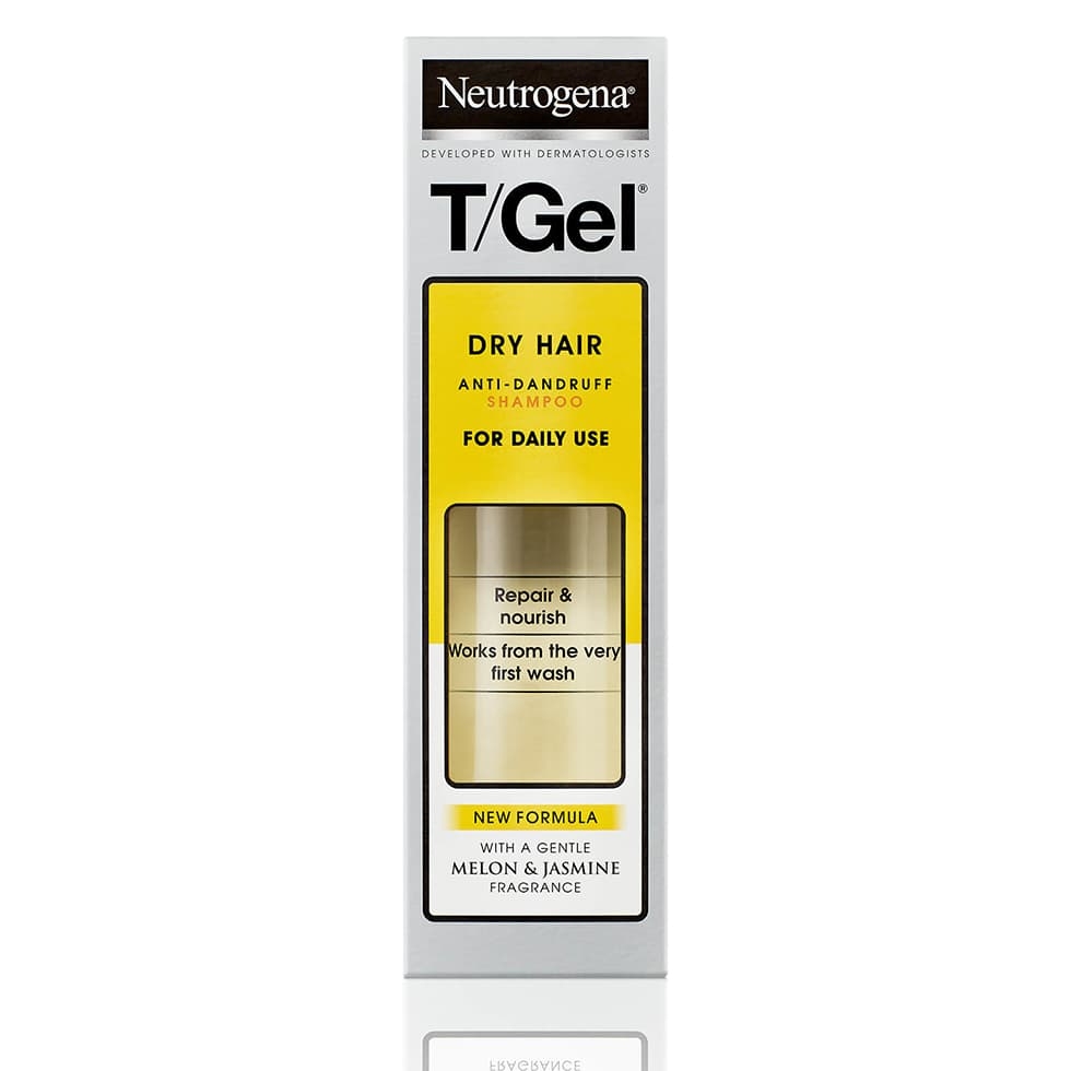Neutrogena T/Gel Dry Hair Anti-Dandruff Shampoo - 250ml - Image 2