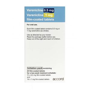 Varenicline Tablets (Generic Champix) - Smoking Cessation