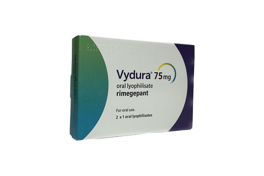Vydura 75mg (Rimegepant) Migraine Prevention - 8 Wafers