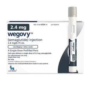 Wegovy Weight Loss Pen (1 Pen & 4 Disposable Needles)